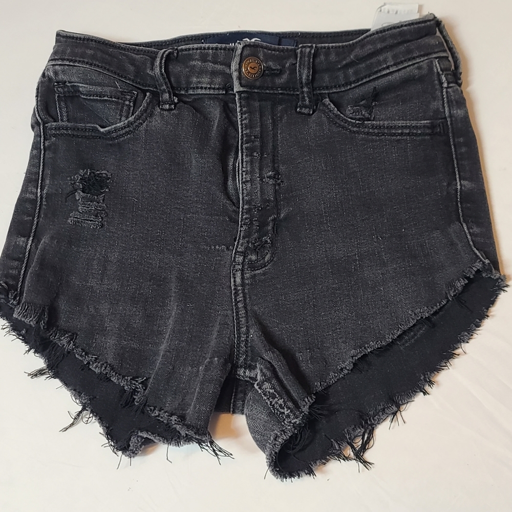 Hollister distressed shorts